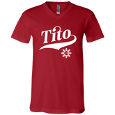 Number One Tito Unisex Jersey V-Neck T-Shirt